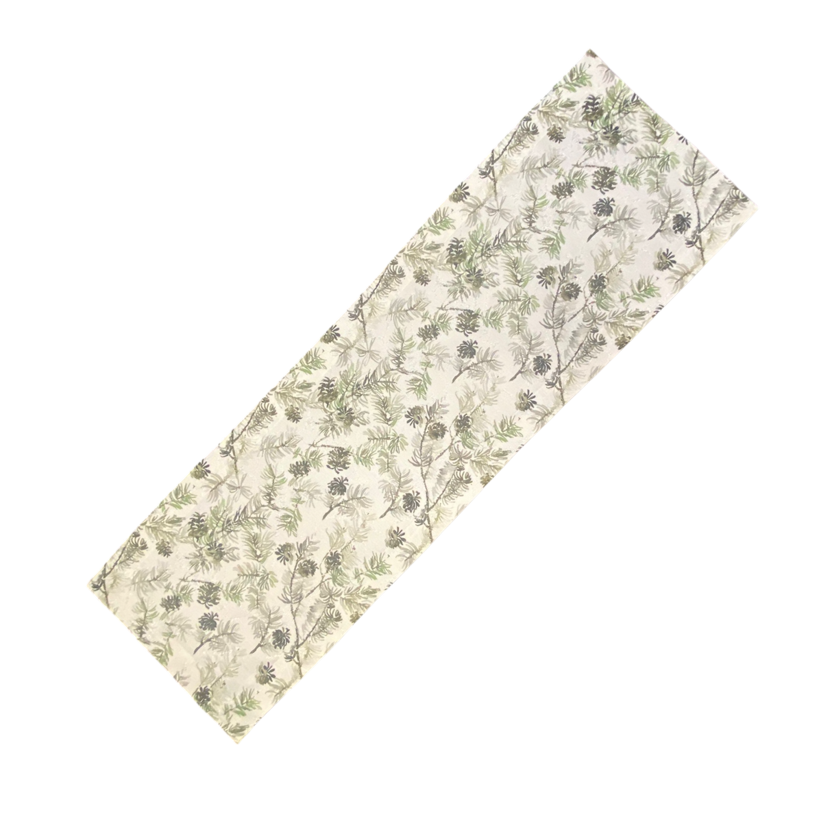 Läufer mit Lärchenzapfen – 40x100 cm und 40x130 cm | Tischdeko Winter Läufer 40x130 von Wimpelberg