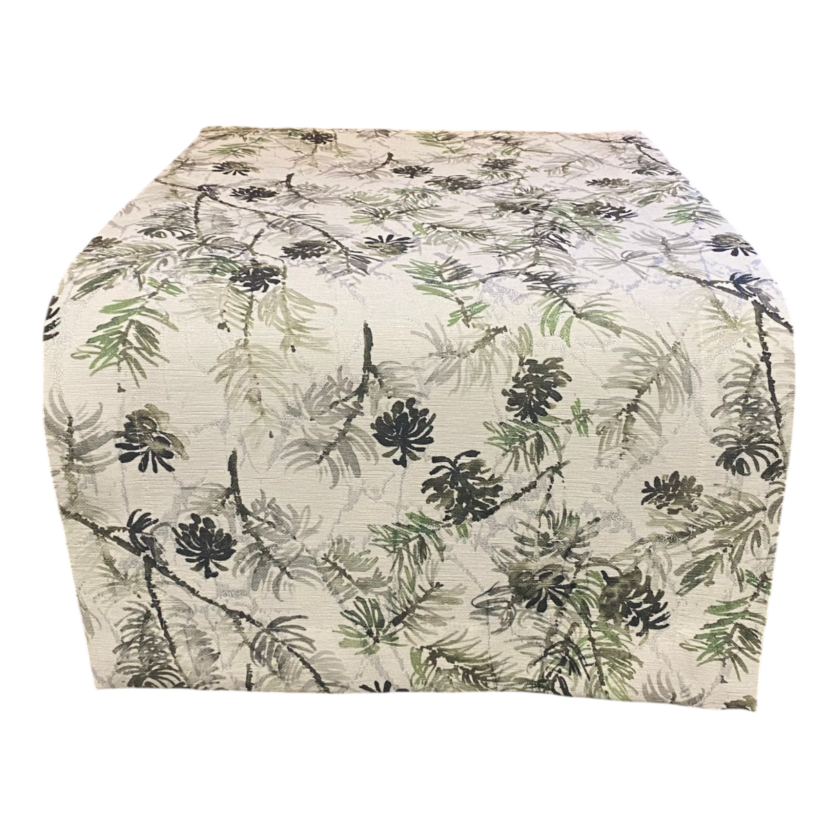 Läufer mit Lärchenzapfen – 40x100 cm und 40x130 cm | Tischdeko Winter Läufer von Wimpelberg