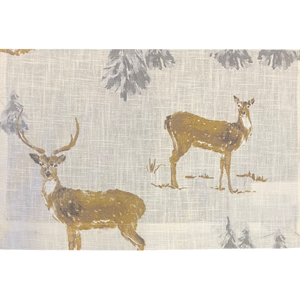 Winterläufer Rehwild – 40x100 cm und 40x130 cm | Tischdeko für den Winter von Wimpelberg