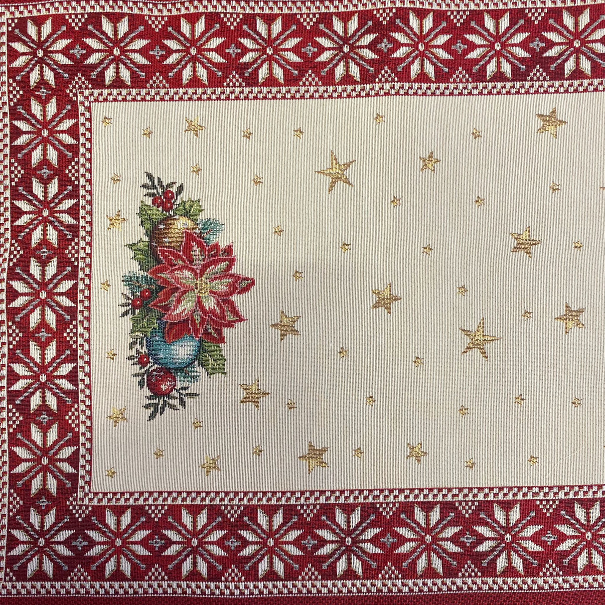 Läufer Weihnachten Gesteck – 45x140 cm | Tischdeko perfekt für Weihnachten von Wimpelberg