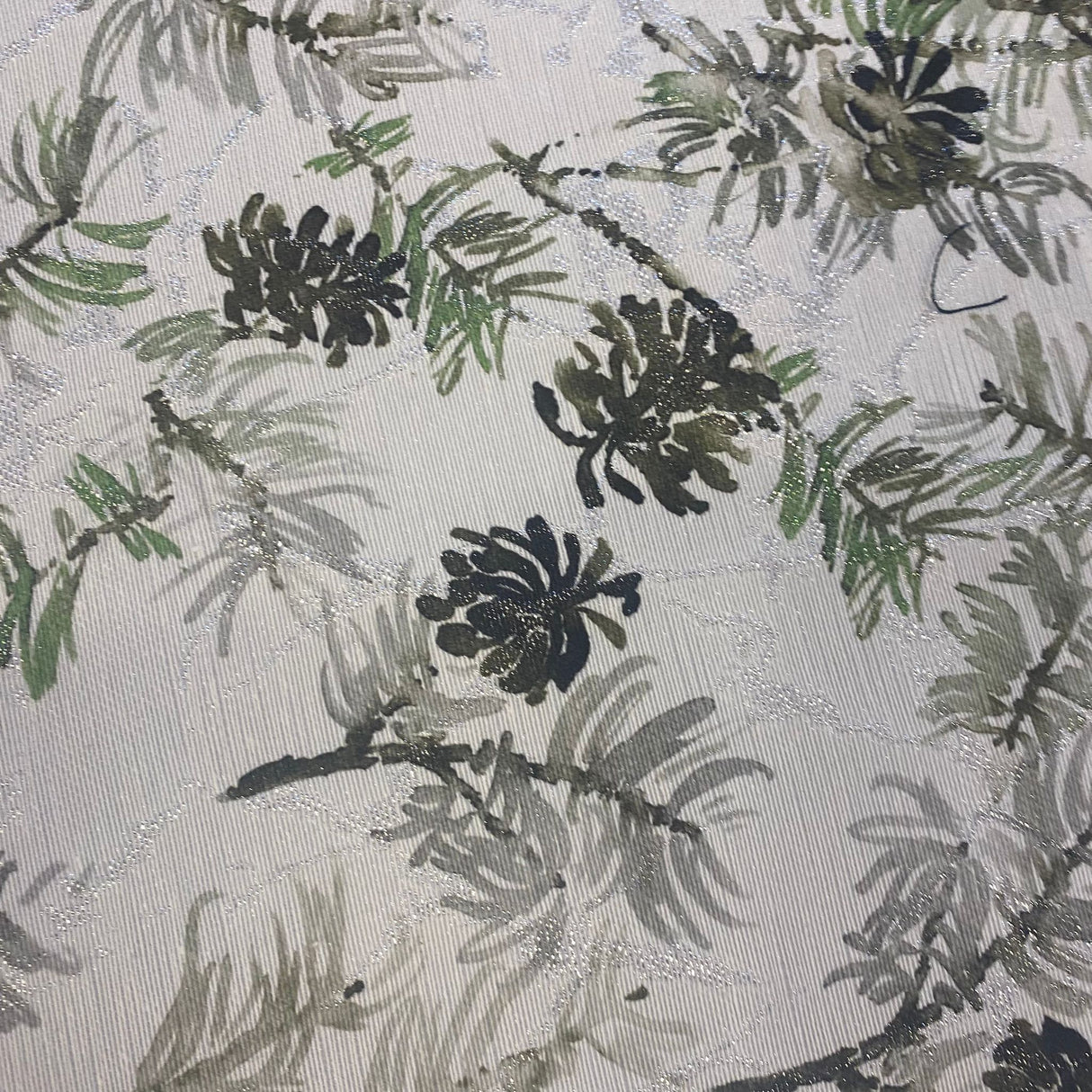 Läufer mit Lärchenzapfen – 40x100 cm und 40x130 cm | Tischdeko Winter Läufer von Wimpelberg