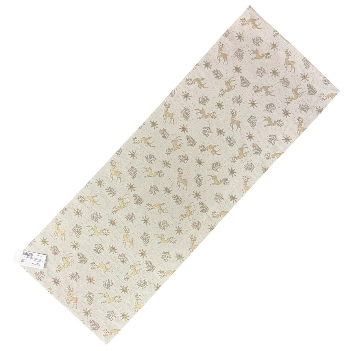 Tischläufer Winter "Florian" – Glänzender Tischläufer für den Winter 40x100cm von Wimpelberg