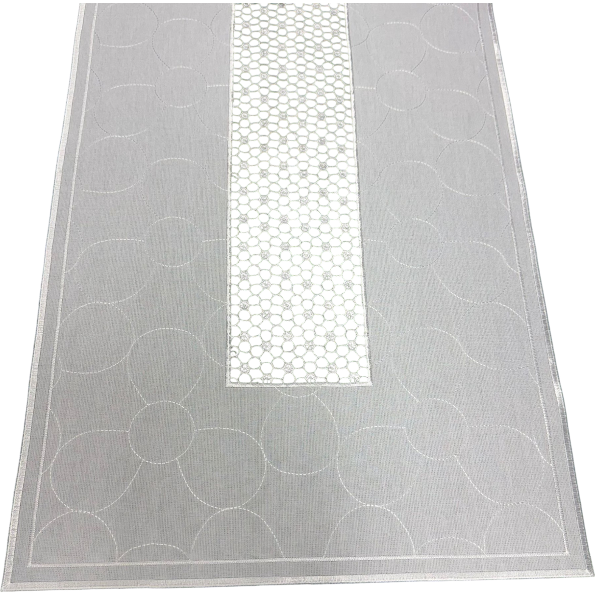 Tischläufer Plauener Spitze Wollweiß – Plauener Spitze | Ganzjahres Deko von Wimpelberg