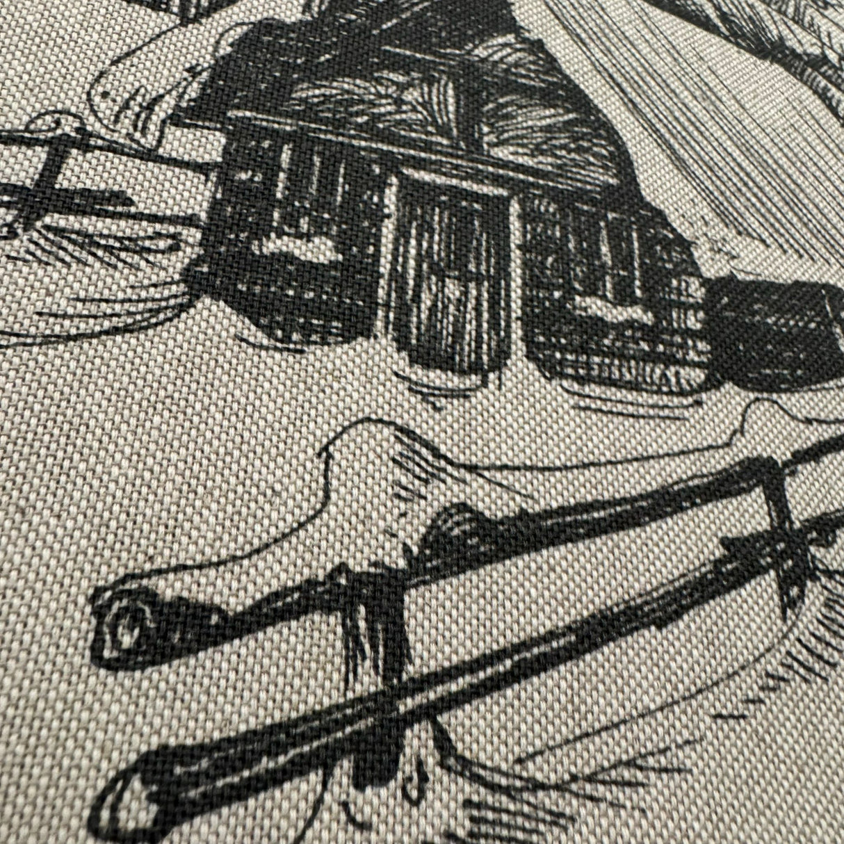 Decke "Allgäu" 85x85 cm – Tischdecke Winter Winterlandschaft von Wimpelberg