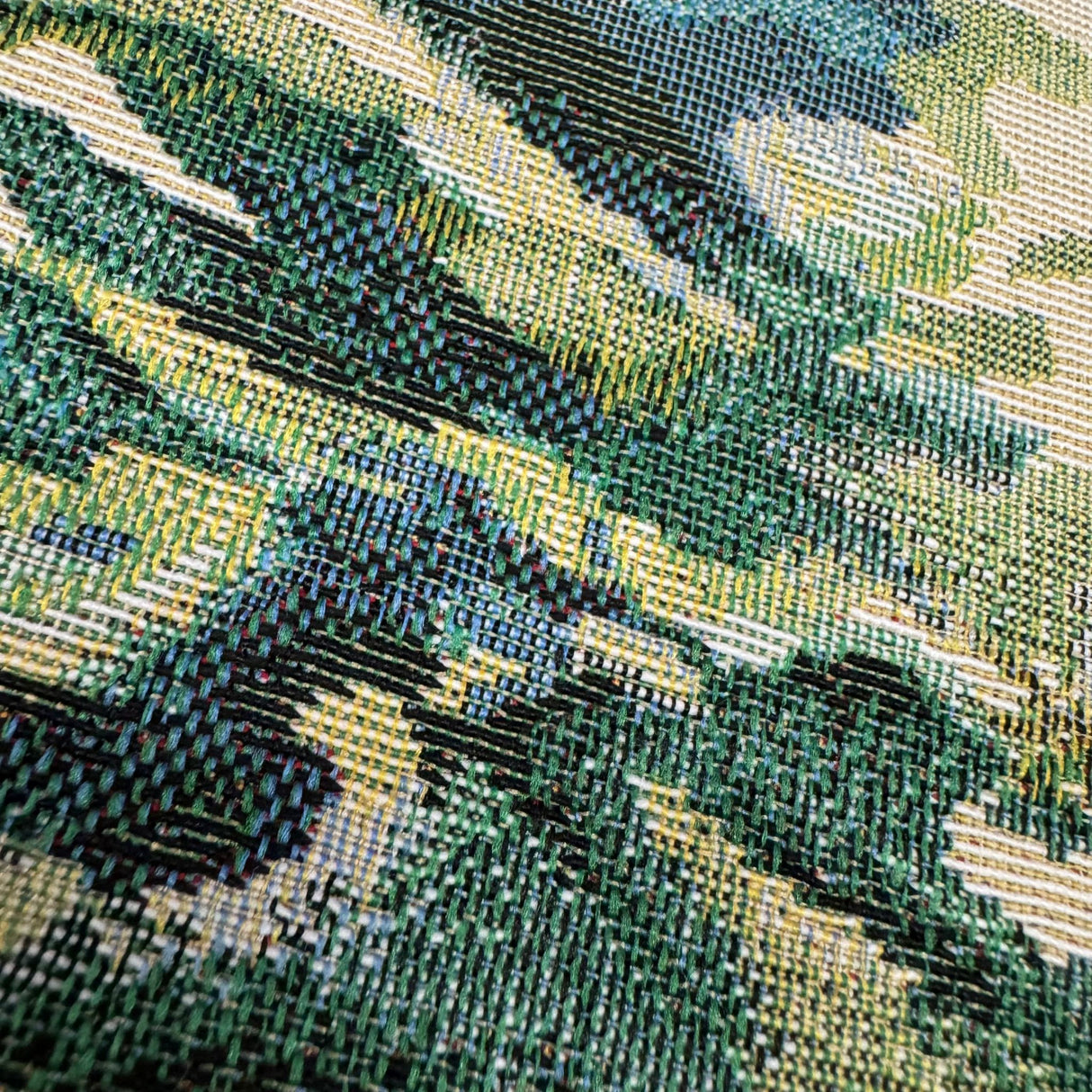 Winterläufer "Wald" mit Tannen – Ovales Design | Tischdeko Winter von Wimpelberg