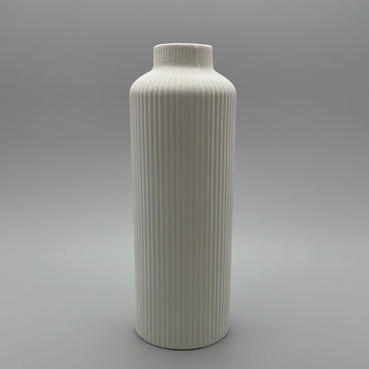 Vase groß aus Steingut in Pastellfarben | Deko für Zuhause  weiß von Wimpelberg