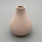 Minivase Pastell aus Steingut | Vase klein  pink von Wimpelberg