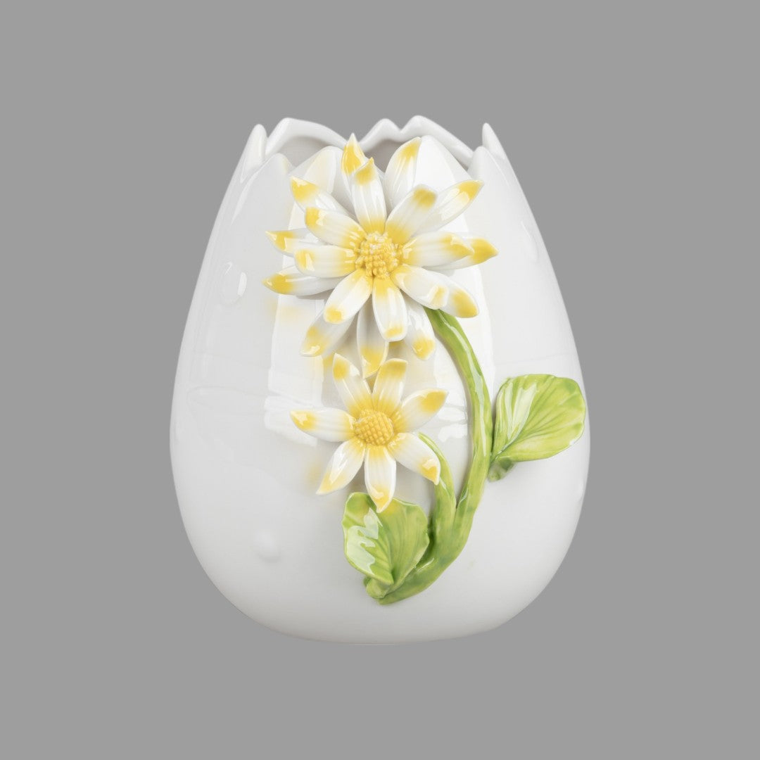 Formano Deko Vase - Porzellanblume, Frühlingsdeko