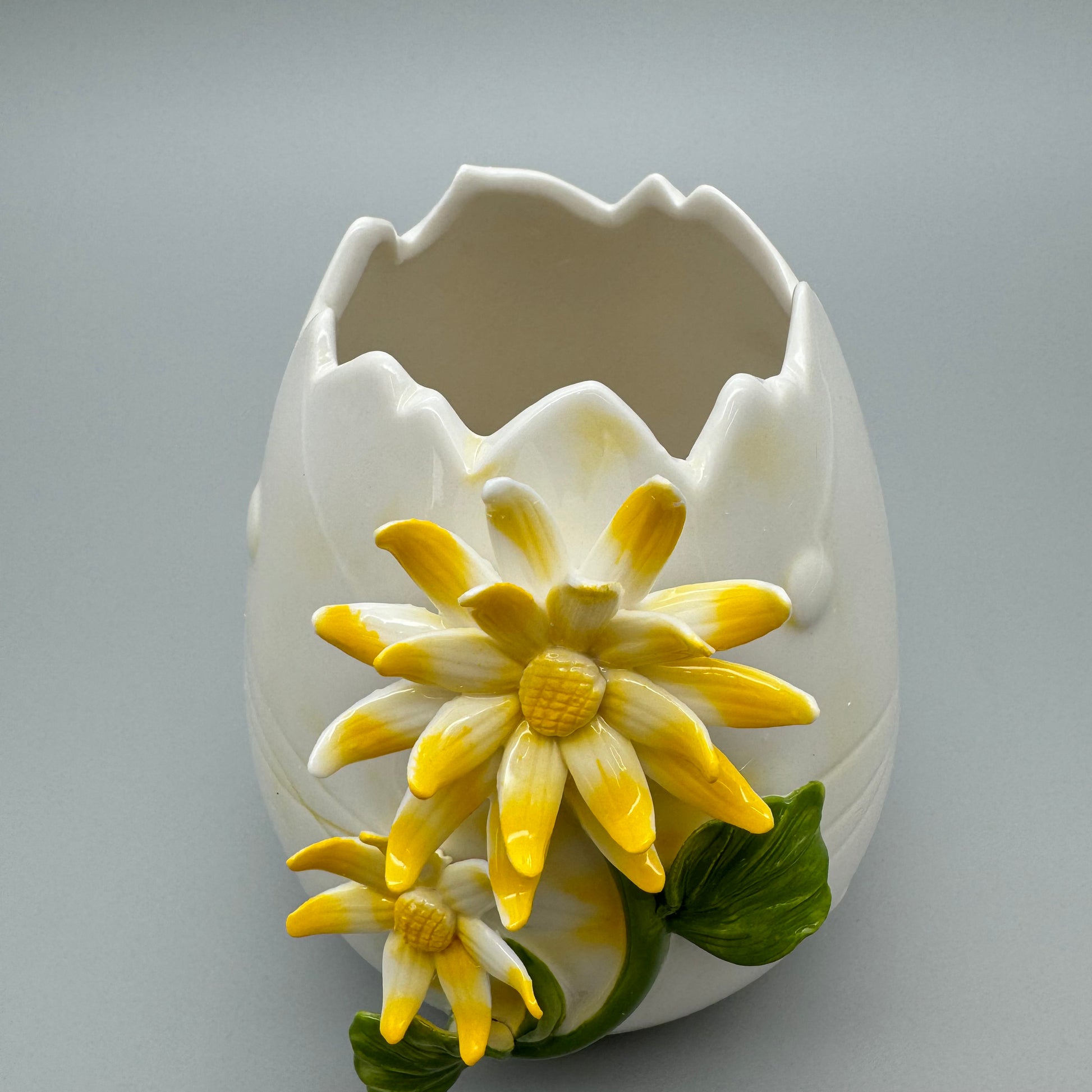 Vase Porzellanblume – 15 cm Deko Frühling und Sommer   von Wimpelberg