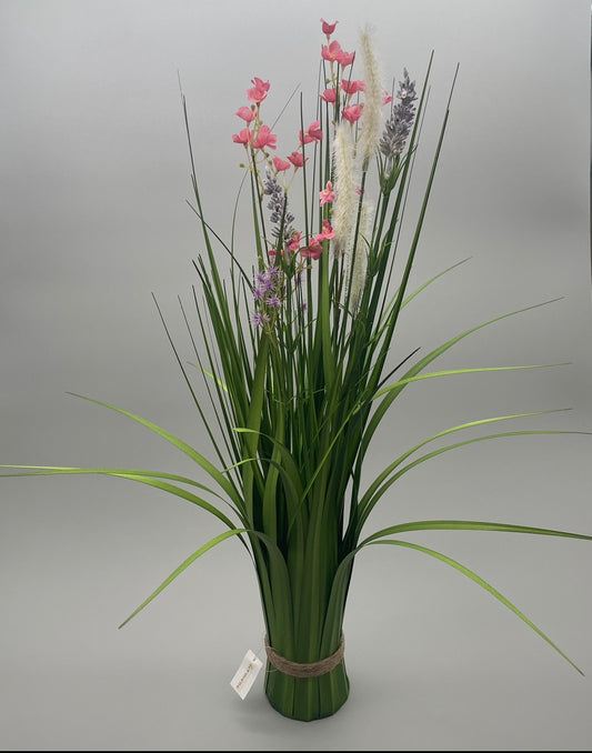 Künstliche Blumen Grasbündel 62cm | Kunstpflanzen   von Wimpelberg