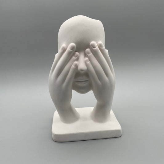 Keramik Figur "Gesicht"   von Wimpelberg