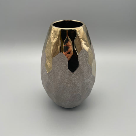 Vase "Sunlit Shimmer"  sand-gold von Wimpelberg