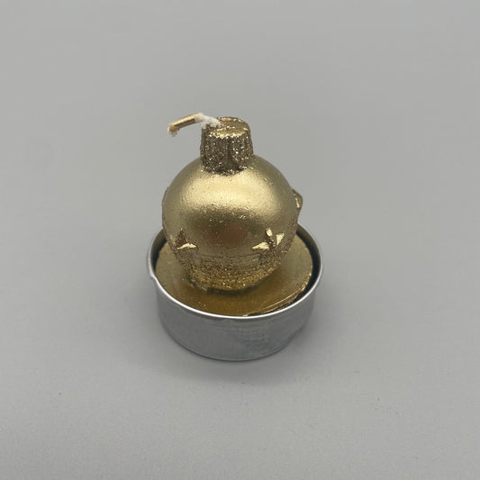 Teelicht "Goldene Kugel"   von Wimpelberg