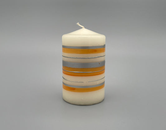 Kerze "Streifen"   von Wimpelberg