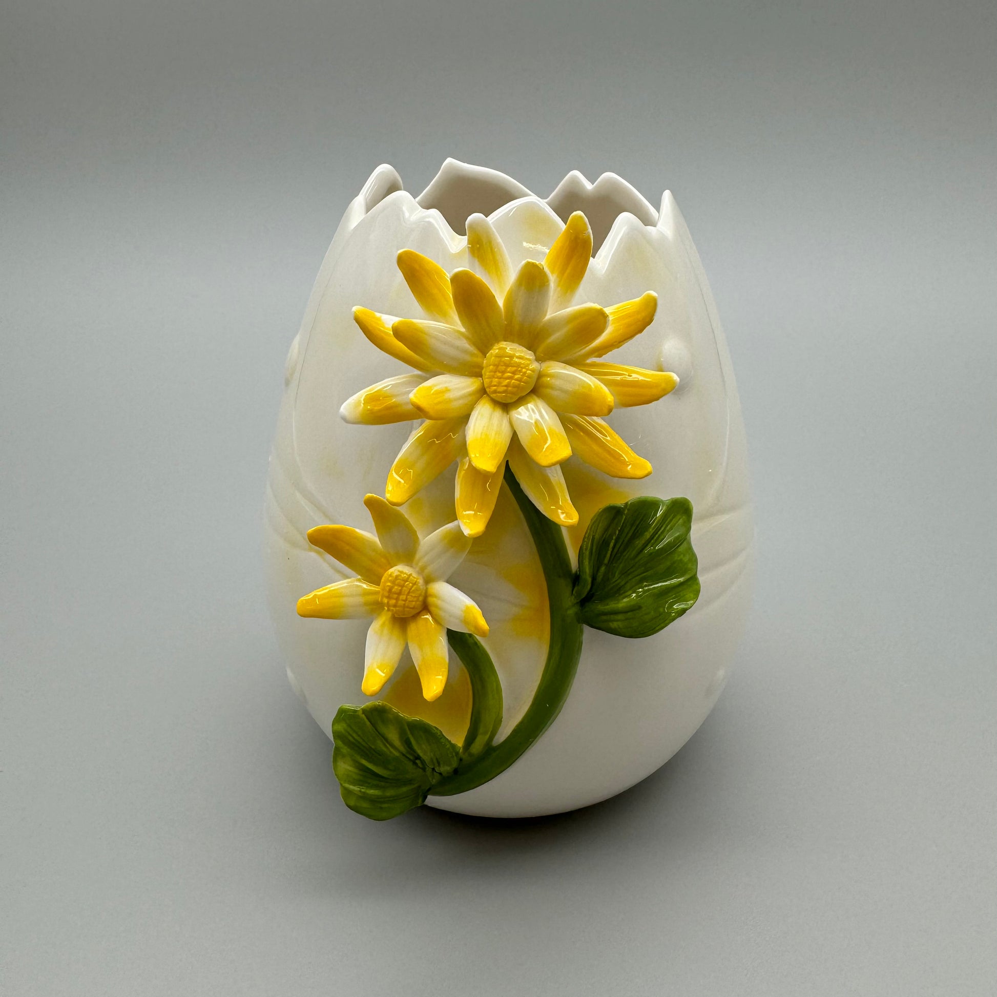 Vase Porzellanblume – 15 cm Deko Frühling und Sommer   von Wimpelberg