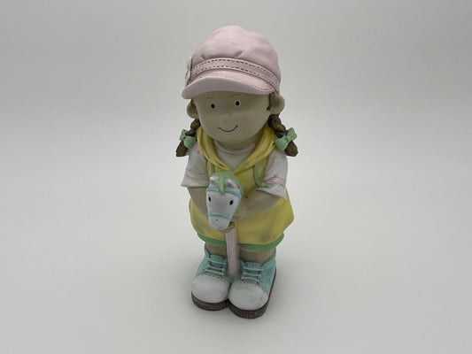 Figur Mädchen mit Einhorn   von Wimpelberg