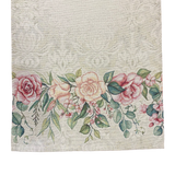 Läufer Gobelin mit schmalem Saum Padua-Rosenstrauß | 40x100 und 45x140cm   von Wimpelberg