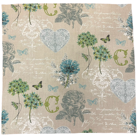 Decke 85x85cm Clarissa | Tischdecke Sommer | Tischdeko   von Wimpelberg