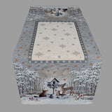 Deckenset Winter „Wintermärchen“ – Gobelin | Winter Tischdeko