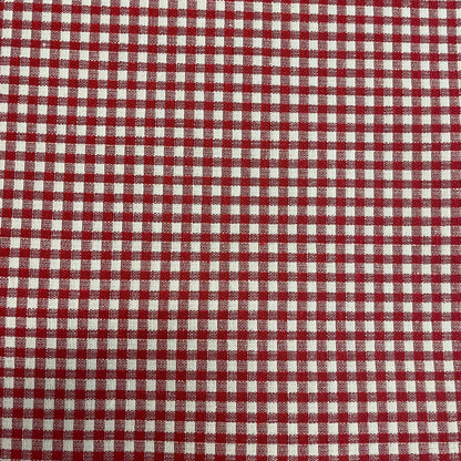 Decke 85x85cm rot kariert | Tischdecke  rot von Wimpelberg