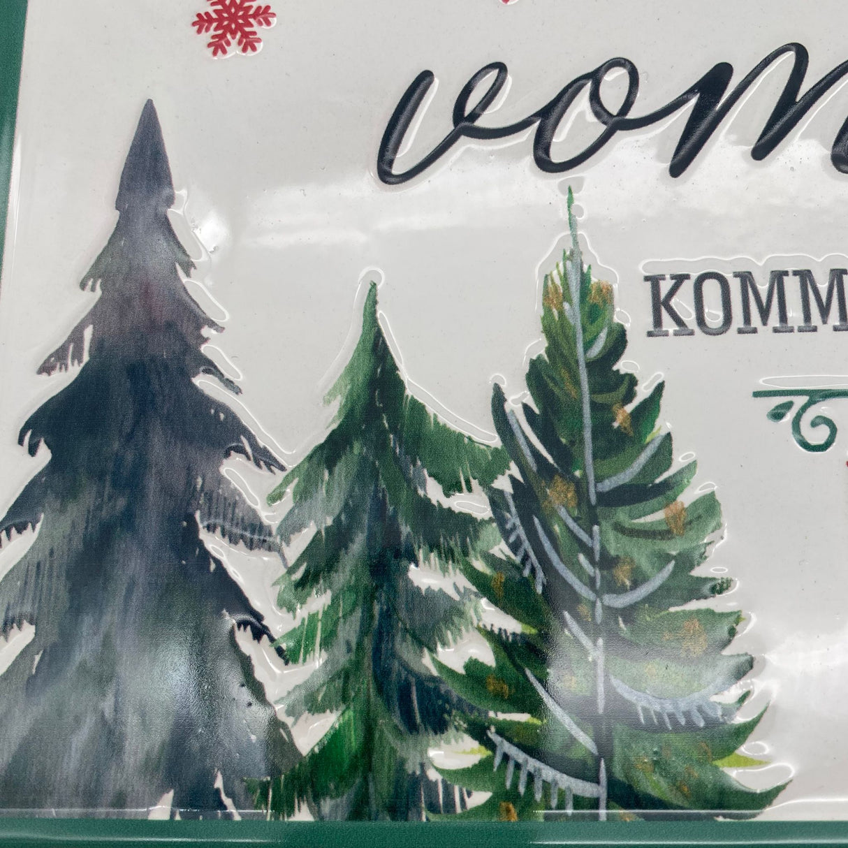 Schild 22x45 cm aus Metall mit eingeprägtem Spruch – Formano Deko von Wimpelberg