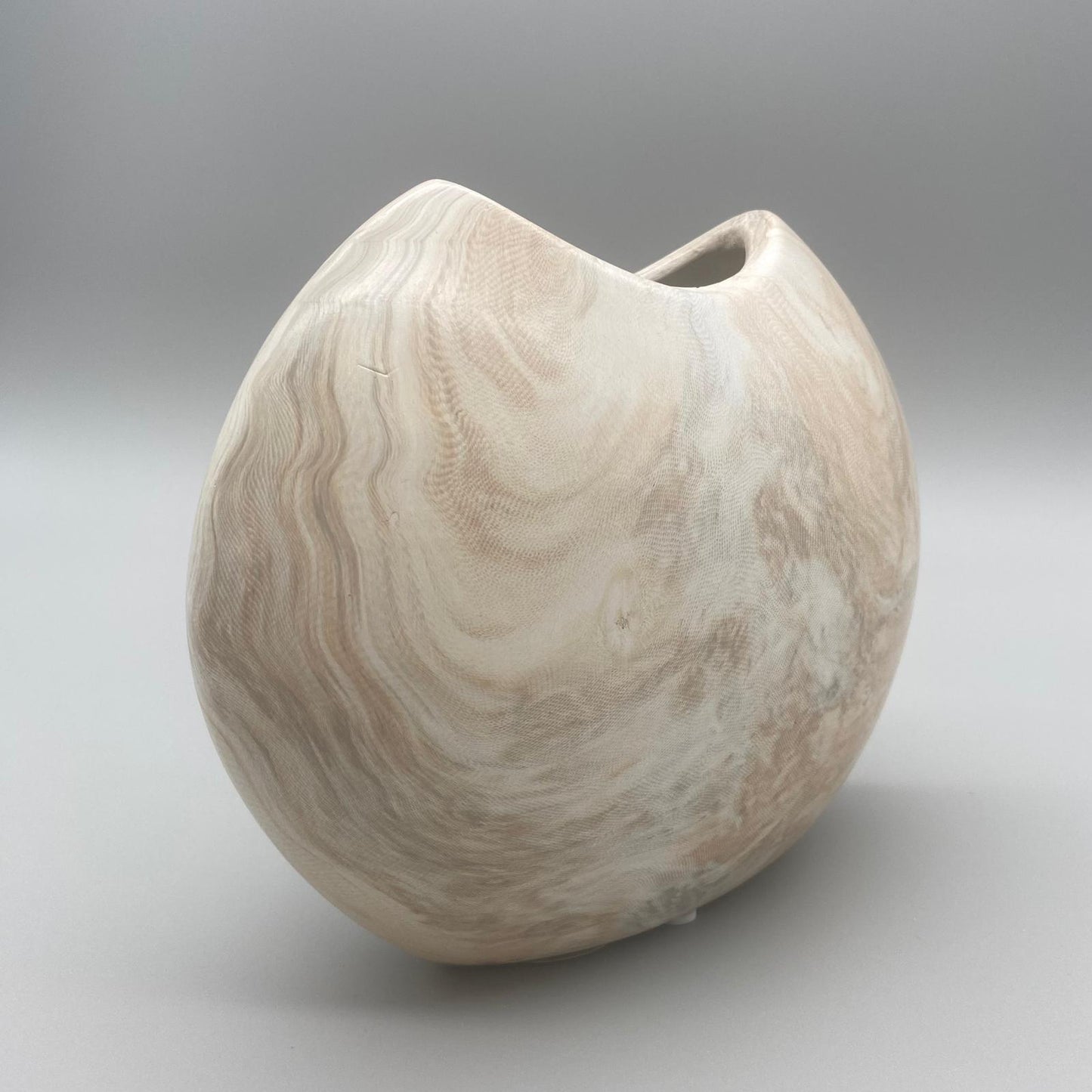 Vase 20x16cm	Marmoreffekt   von Wimpelberg