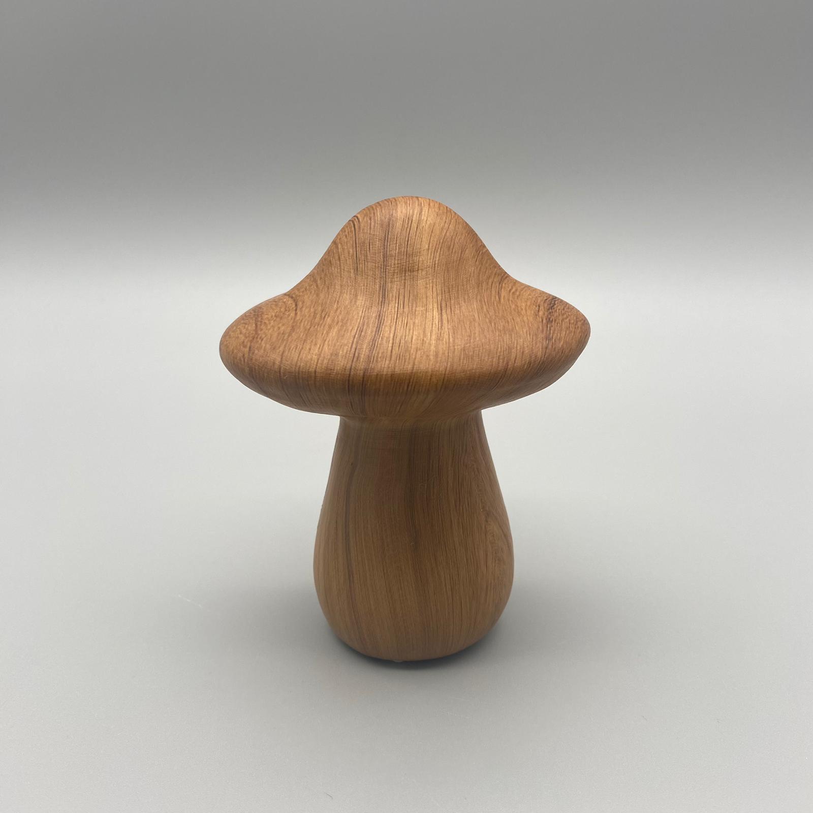 Deko-Pilz 12cm	Holzoptik  12cm von Wimpelberg