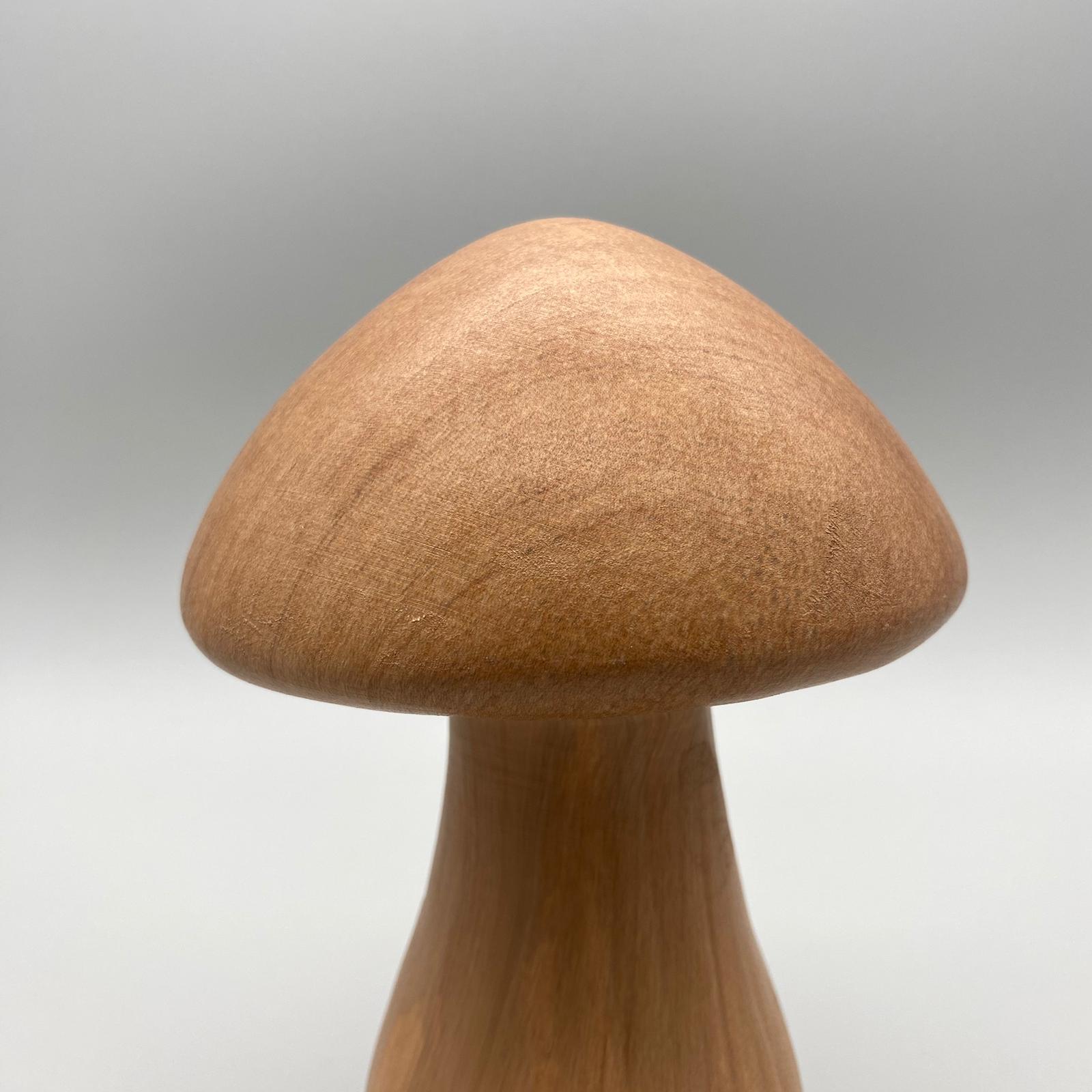 Deko-Pilz 12cm	Holzoptik   von Wimpelberg