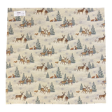 Gobelin Thüringen Decke 85x85 cm | Winterdecke Deko   von Wimpelberg