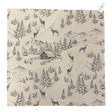 Decke "Allgäu" 85x85 cm – Tischdecke Winter Winterlandschaft   von Wimpelberg